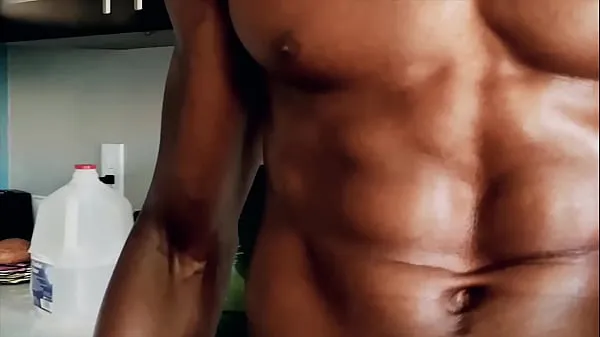 热Black Guy (AJ Blackwood) Plays With His Cock Asshole Shoots His Load - Sean Cody温暖的电影