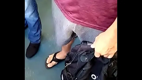 Gorące Bulge in train in Riociepłe filmy