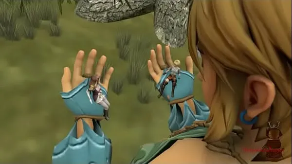 Hete Link Snack Zelda Vore warme films