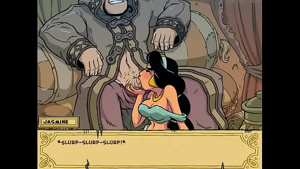 أفلام ساخنة Princess Trainer: Chapter III - Jasmine Gets Her First Taste Of Genie Cock دافئة