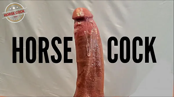 Horse Cock Male Stripper and Pornstar Big Dick Daddy Orgasm Slut POV Close up Cumshot with Big White Cock Leak Filem hangat panas