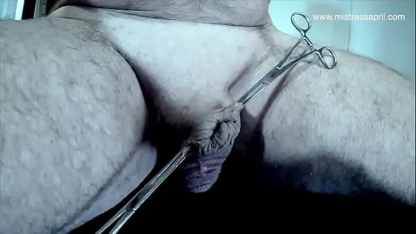 ภาพยนตร์ยอดนิยม Dominatrix Mistress April - Whimp castration เรื่องอบอุ่น