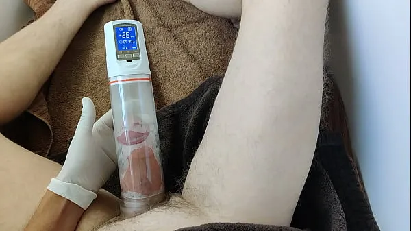 أفلام ساخنة Time lapse penis pump دافئة