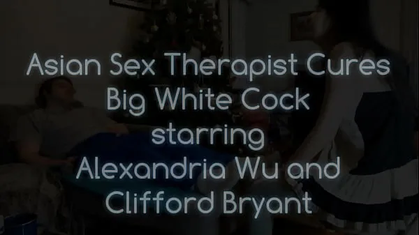 Hot Asian Sex Therapist Cures Big White Cock warm Movies
