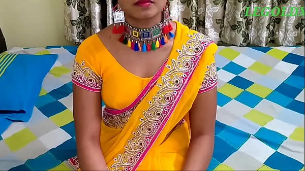 Hete What do you look like in a yellow color saree, my dear warme films