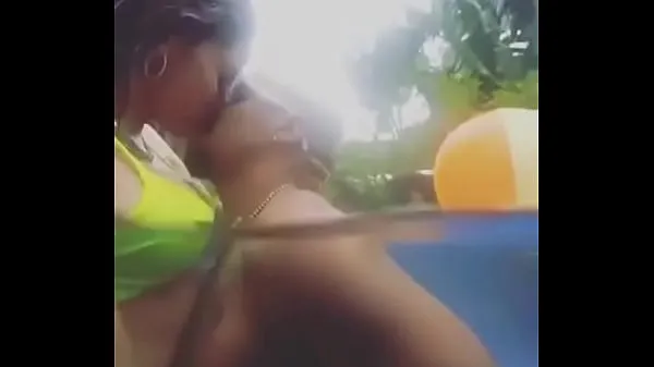 Hot Anitta making out at the pool warm Movies