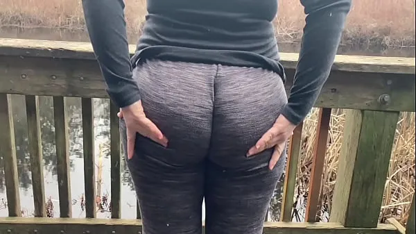 Hot Succulent Booty Wedgie On Public Place warm Movies