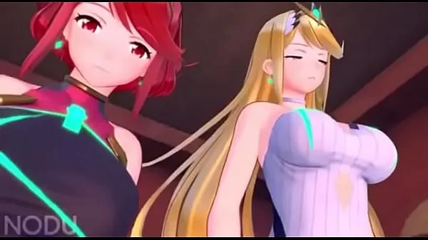 Vroči This is how they got into smash Pyra and Mythra topli filmi