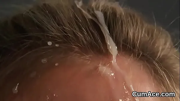 Hot Peculiar centerfold gets jizz shot on her face swallowing all the jizm warm Movies