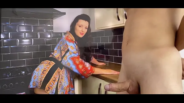 Vroči cumshot on kitchen milf hot topli filmi