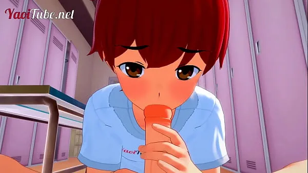 أفلام ساخنة Yaoi 3D - Naru x Shiro [Yaoiotube's Mascot] Handjob, blowjob & Anal دافئة