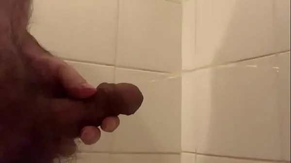 Hot Me (male) pissing all over the shower walls warm Movies