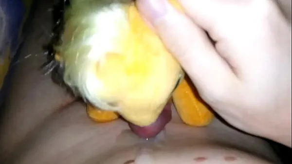 Hot masturbation with plush mlp toy Apple Jack warm Movies