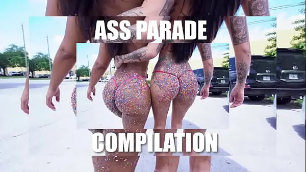 Vroči BANGBROS - Ass Parade Booty Compilation (Cum Get Some topli filmi