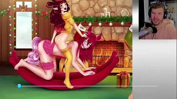 Vroči Girls Go Crazy During Christmas Holidays (Fap CEO) [Uncensored topli filmi