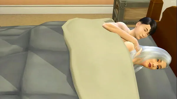 Hete step Son Sneaks Under His step mom Blanket Knowing She Is Naked Under warme films