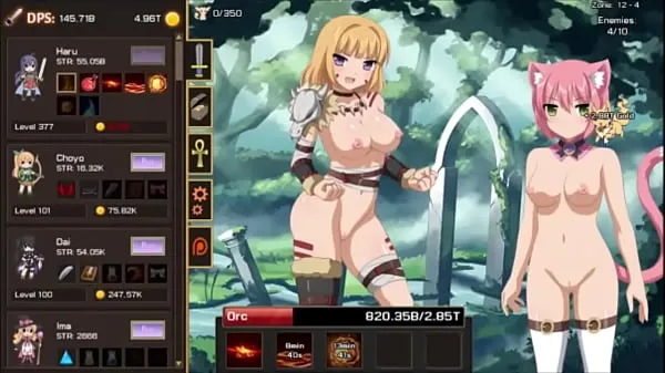 Hot Sakura Clicker - The Game that says it has nudity warm Movies