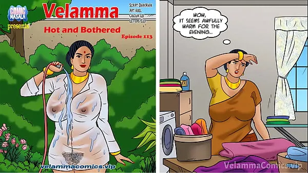 گرم Velamma Episode 113 - Hot and Bothered گرم فلمیں