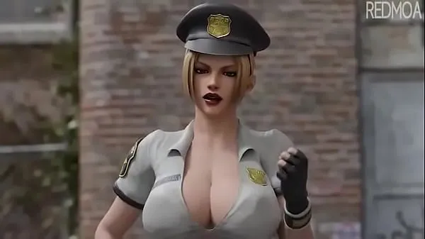 Hotte female cop want my cock 3d animation varme film