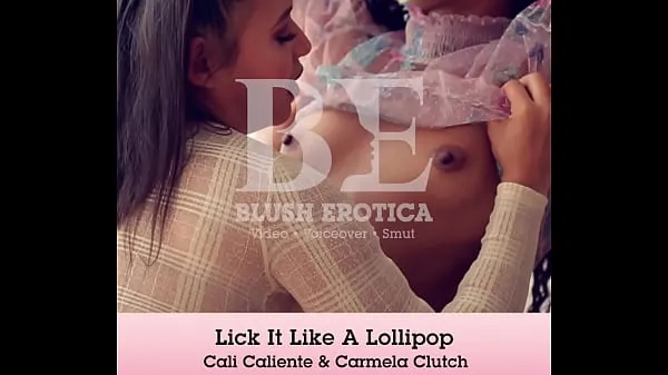 Gorące Promo Lick It Like a Lollipop Blush Erotica Lesbian Eatout Scene feat Cali Caliente and Carmela Clutchciepłe filmy