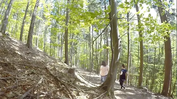Hete I was get caught in the wood while i fuck with stranger warme films