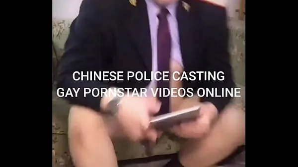 Hotte Chinese policeman made his first gay sex film on camera varme film
