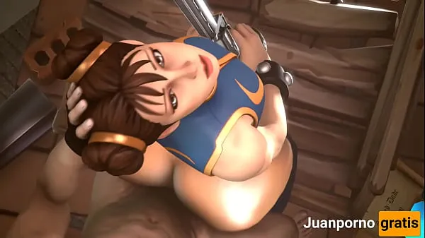 Hot Chun Li is fucked by a Fortnite player warm Movies