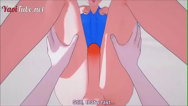 热Evangelion Yaoi Hentai 3D - Shinji x Kaworu. Handjob, blowjob and bareback and cums in his mouth and ass温暖的电影