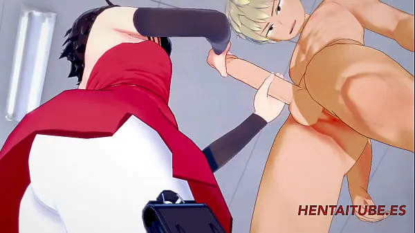 Heta Boku no Hero Boruto Naruto Hentai 3D - Bakugou Katsuki & Sarada Uzumaki Sex at School - Animation Hard Sex Manga varma filmer