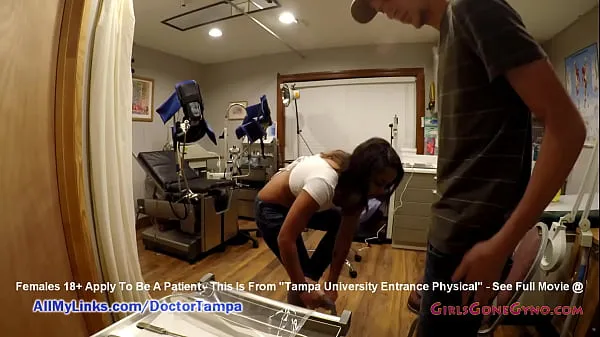 Hot Sheila Daniel's Caught On Spy Cam Undergoing Entrance Physical With Doctor Tampa @ - Tampa University Physical warm Movies