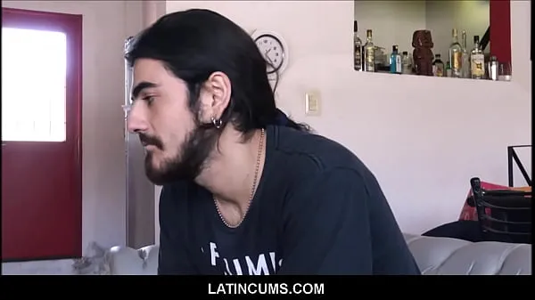 Gorące Straight Long Haired Latino Stud Fucked By Gay Roommate For Cash & Free Rent POVciepłe filmy