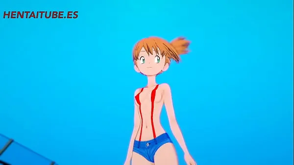 Hot Pokemon Hentai 3D - Misty x Ash. Handjob, Blowjob & Fuck with cum inside - Anime Porn warm Movies