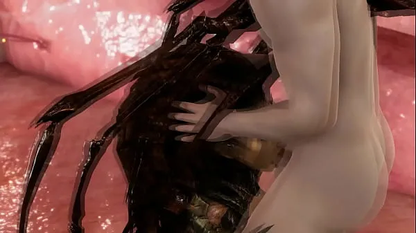 Starcraft - Sarah Kerrigan sucks and fucks - 3D Sex Animation Filem hangat panas