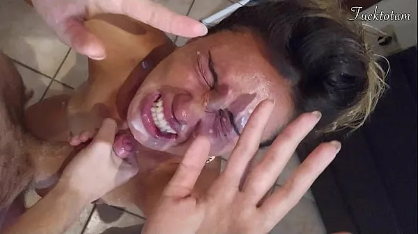 Heta Girl orgasms multiple times and in all positions. (at 7.4, 22.4, 37.2). BLOWJOB FEET UP with epic huge facial as a REWARD - FRENCH audio varma filmer