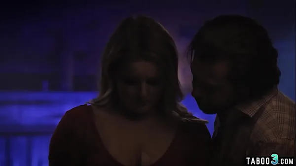 گرم Chubby blonde teen Eliza Eves fucked roughly in a dark cave گرم فلمیں