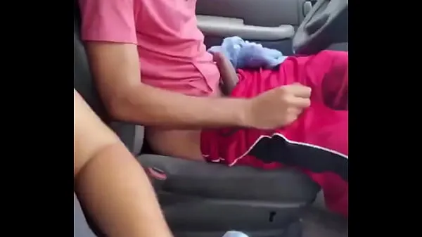 Mexican cruising in the car with his friend Film hangat yang hangat