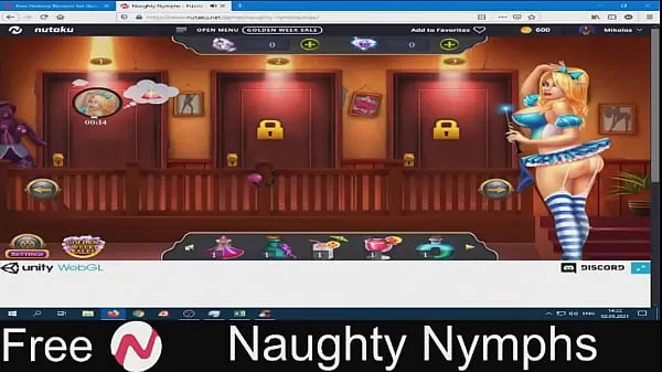 Hotte Naughty Nymphs( free game nutaku ) Puzzle varme filmer