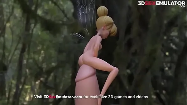Tinker Bell avec un monstre Dick | Animation hentai 3D Films chauds