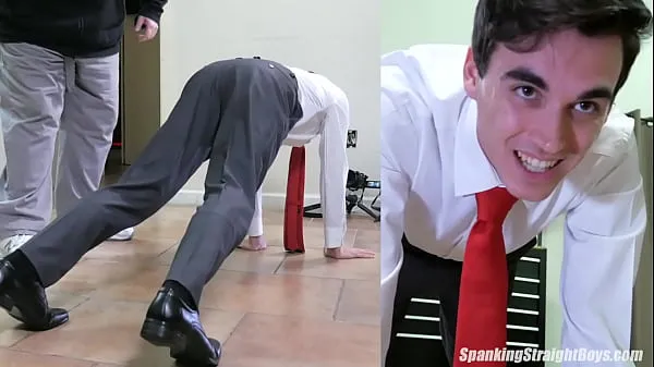 Hot Straight Boy Spanked Hard in a Suit and Tie warm Movies