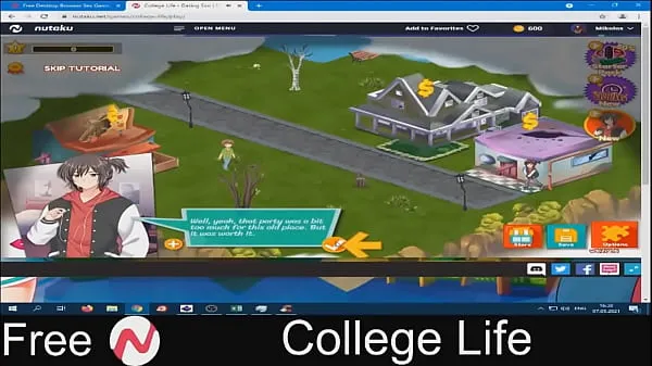 Горячие College Life (бесплатная игра Nutaku) Симуляторытеплые фильмы
