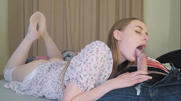 गर्म step Daughter's Deepthroat Multiple Cumshot from StepDaddy - Cum in Mouth गर्म फिल्में