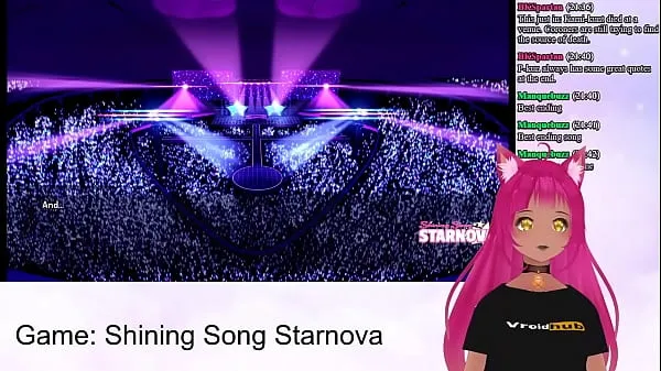गर्म VTuber LewdNeko Plays Shining Song Starnova Mariya Route Part 8 गर्म फिल्में