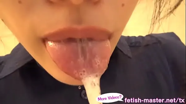 Hot Japanese Asian Tongue Spit Face Nose Licking Sucking Kissing Handjob Fetish - More at warm Movies