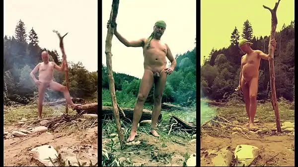Kuumia shameless nudist triptych - my shtick lämpimiä elokuvia
