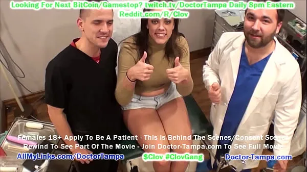Hot CLOV - Become Doctor Tampa & Give Gyno Exam To Katie Cummings While Male Nurse Watches As Part Of Her University Physical warm Movies