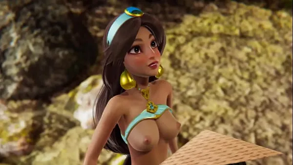 Menő Disney Futa - Raya gets creampied by Jasmine - 3D Porn meleg filmek