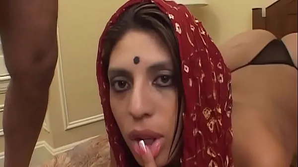 Hot Husband is at a meeting, indian wife cheat him with 2 big cocks warm Movies