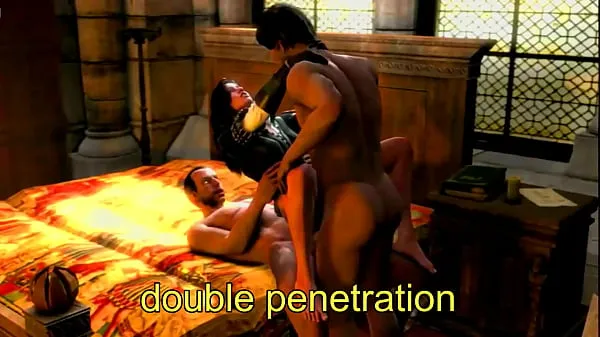 Vroči The Witcher 3 Porn Series topli filmi