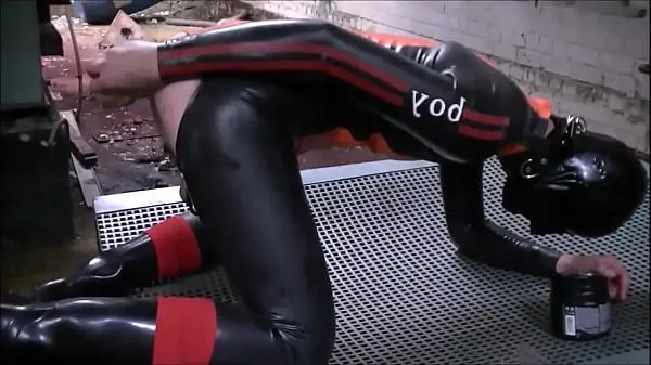 rubber slave dildo ride Filem hangat panas