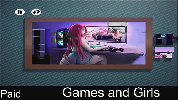 Hot Games and Girls Steam hentai game puzzle part 02 warm Movies